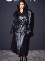 Kylie Jenner Debut Collection 2023 Black Trench Coat