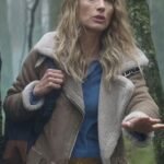 La Brea Natalie Zea Shearling Jacket
