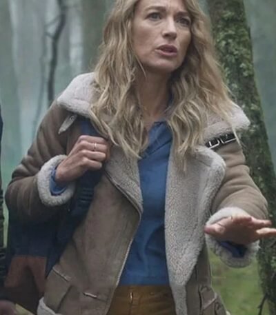 La Brea Natalie Zea Shearling Jacket