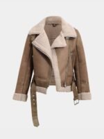 La Brea Natalie Zea Shearling Jacket
