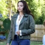 Lacey Quinn Found 2023 Green Biker Jacket