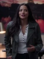 Lacey Quinn Found 2023 Green Biker Jacket