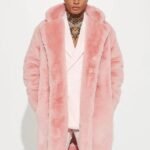 Lachlan Mink Fur Pink Coat