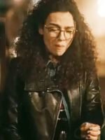 Lale Kiran As the Crow Flies 2023 Black Leather Jacket