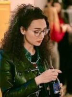 Lale Kiran As the Crow Flies 2023 Black Leather Jacket