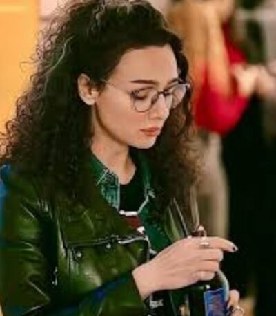 Lale Kiran As the Crow Flies 2023 Black Leather Jacket