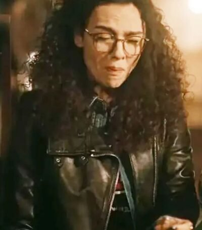 Lale Kiran As the Crow Flies 2023 Black Leather Jacket