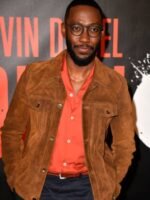 Lamorne Morris Bloodshot Brown Trucker Jacket