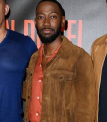 Lamorne Morris Bloodshot Brown Trucker Jacket