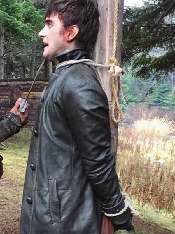 Landon Liboiron Frontier Trench Leather Coat