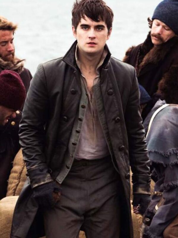 Landon Liboiron Frontier Trench Leather Coat