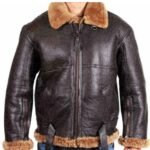 Larry Sheepskin Flying SF Brown Shearling Jacket