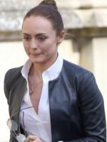 Laura Haddock Transformers 5 Black Leather Jacket