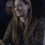 Laura Shoresy S02 Brown Leather Jacket