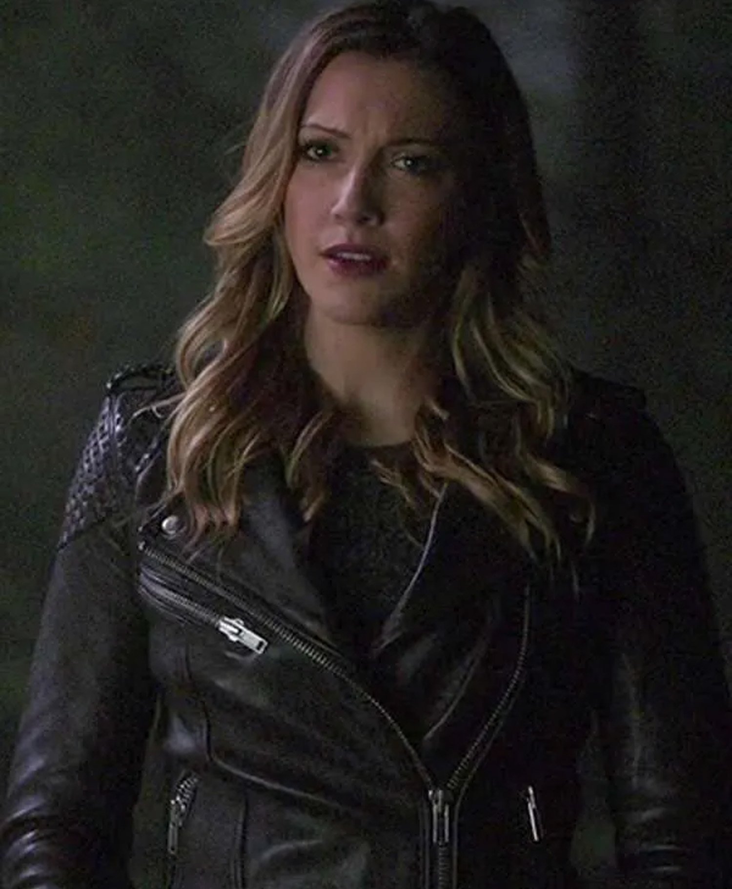 Laurel Lance Arrow Black Leather Jacket Laurel Lance Arrow Black Leather Jacket