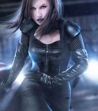 Laurel Lance Black Siren Leather Coat