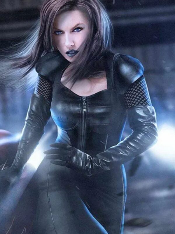 Laurel Lance Black Siren Leather Coat