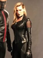 Laurel Lance Black Siren Leather Coat