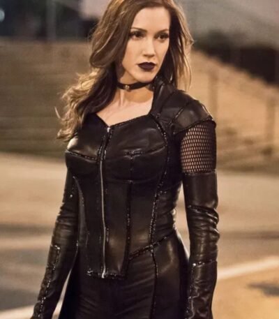 Laurel Lance Black Siren Leather Coat