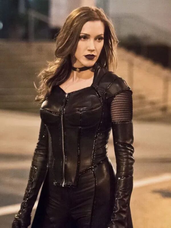 Laurel Lance Black Siren Leather Coat