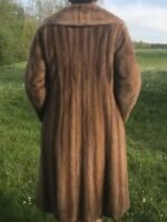 Laurie Vintage Mink Fur Light Bown Coat