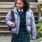 Laya DeLeon Hayes The Equalizer 2021 Puffer Jacket