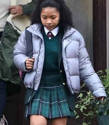 Laya DeLeon Hayes The Equalizer 2021 Puffer Jacket