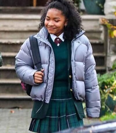 Laya DeLeon Hayes The Equalizer 2021 Puffer Jacket