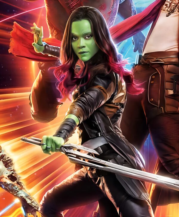 Leather Coat Gamora Guardians Of The Galaxy Vol 2