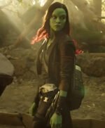 Leather Coat Gamora Guardians Of The Galaxy Vol 2