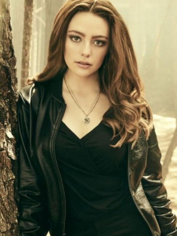 Legacies Danielle Rose Russell Black Leather Jacket