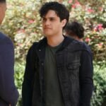 Legacies Landon Kirby Grey Hooded Denim Vest