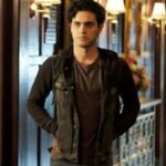 Legacies Landon Kirby Grey Hooded Denim Vest