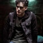 Legacies Landon Kirby Grey Hooded Denim Vest