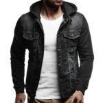 Legacies Landon Kirby Grey Hooded Denim Vest