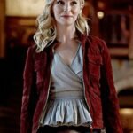 Legacies S04 Candice King Brown Suede Jacket