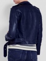 Legacies S04 Danielle Rose Russell Biker Blue Jacket
