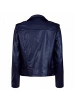 Legacies S04 Danielle Rose Russell Biker Blue Jacket