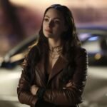 Legacies S04 Danielle Rose Russell Biker Brown Jacket