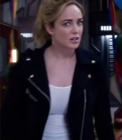Legends of Tomorrow S05 E02 Sara Lance Suede Jacket