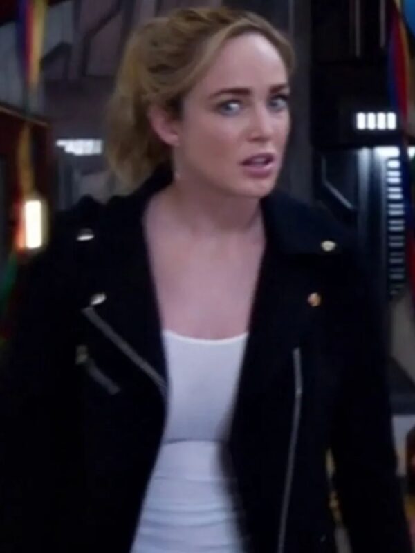 Legends of Tomorrow S05 E02 Sara Lance Suede Jacket