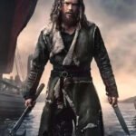 Leif Eriksson Vikings Valhalla Grey Suede Coat