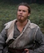 Leif Eriksson Vikings Valhalla Grey Suede Coat