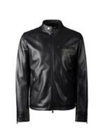 Leland Star Trek Discovery Black Real Leather Jacket