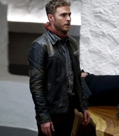 Leo Fitz Agents Of Shield Leather Jacket