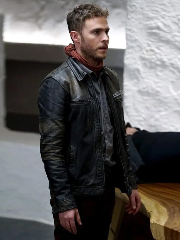 Leo Fitz Agents Of Shield Leather Jacket