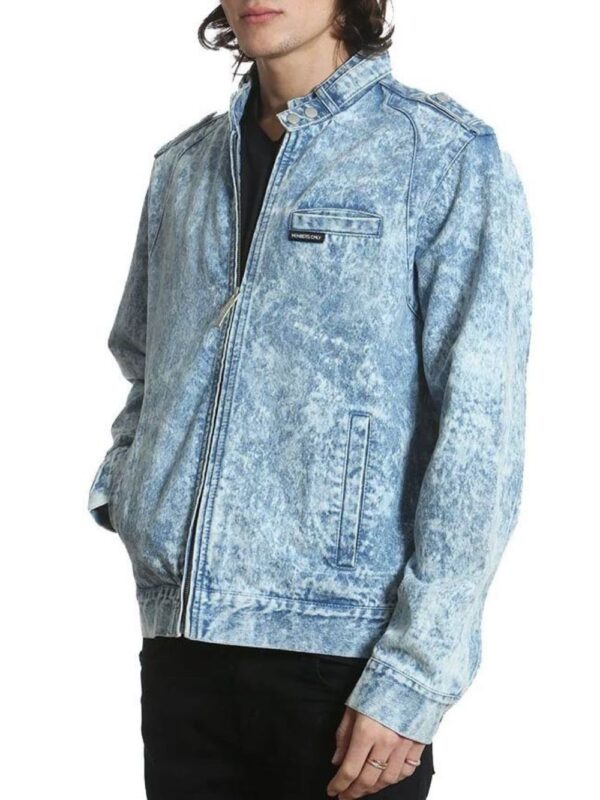 Leslie Peterson Good Girls Denim Blue Jacket