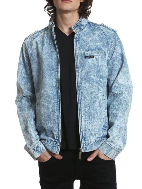 Leslie Peterson Good Girls Denim Blue Jacket