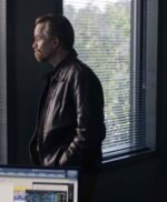 Leslie Peterson Good Girls Leather Brown Jacket