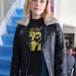 Let It Snow Kiernan Shipka Biker Jacket